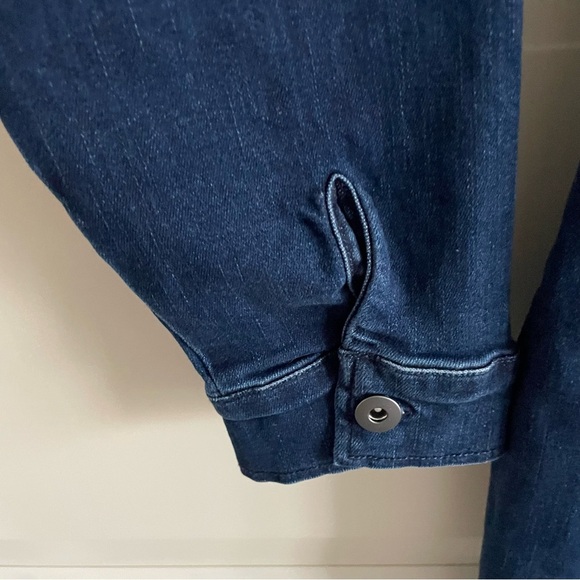 Free People Blue Long Sleeve Denim Dress - Picture 10 of 16